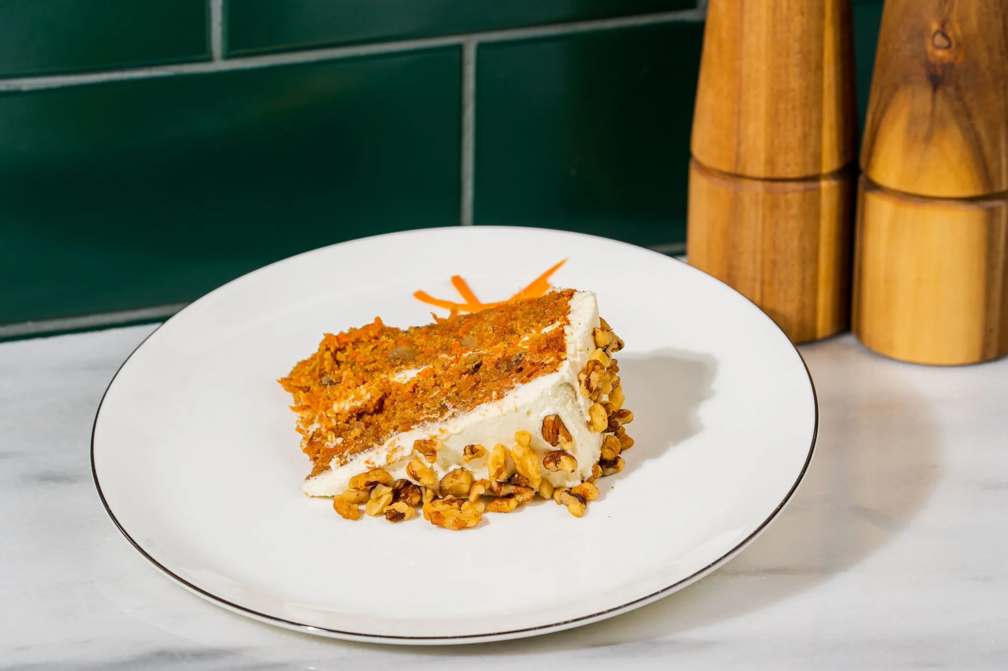 carrot cake ochiuri cu bacon